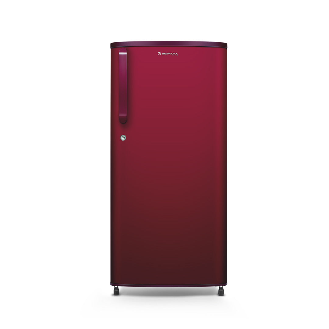 1 Star 190L Maroon Refrigerator