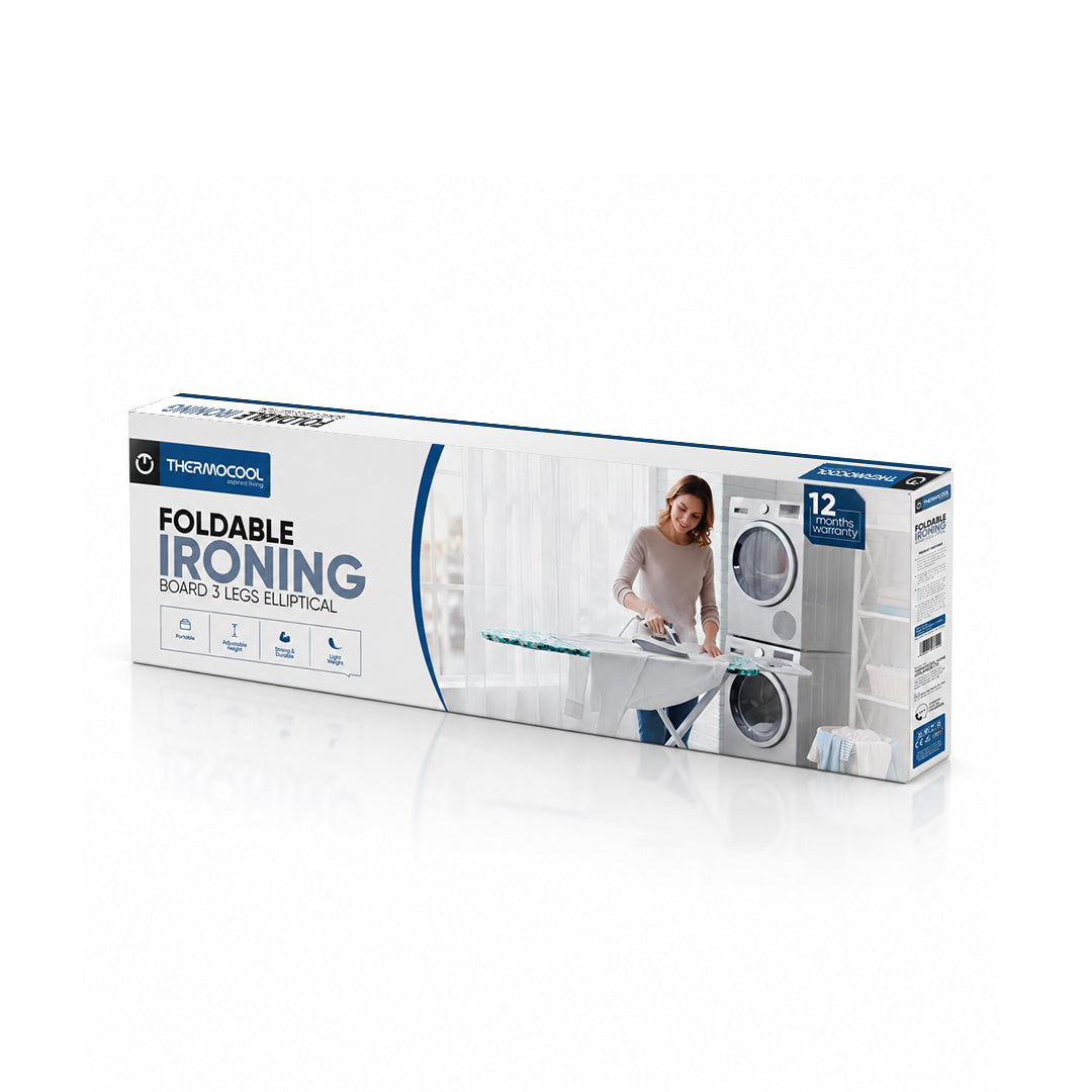 Foldable Ironing Board 3 legs Elliptical