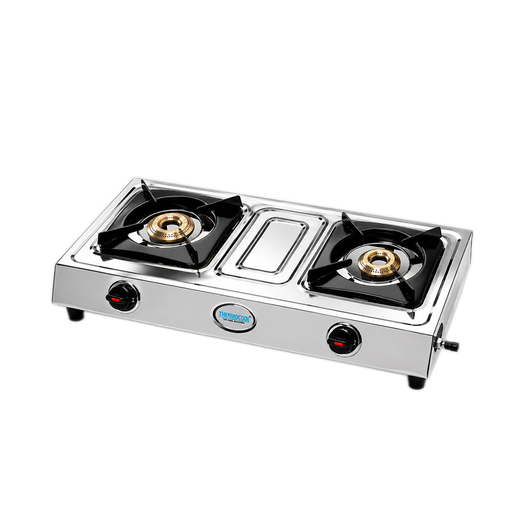 Model Sleek 2 Burner SS LPG Cooktop