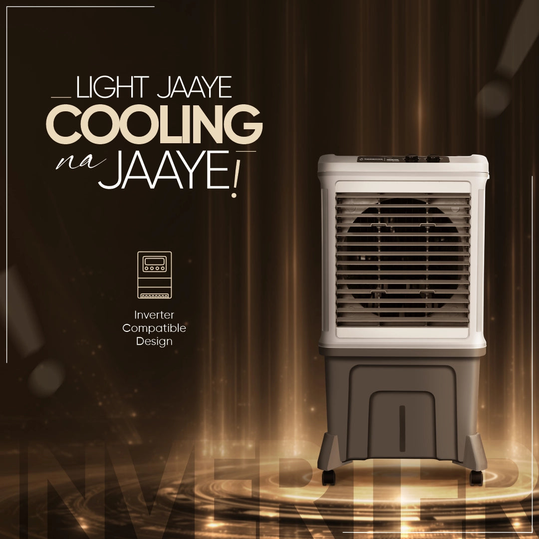 Mahacool Air Cooler (With Wheel) 95 Ltr