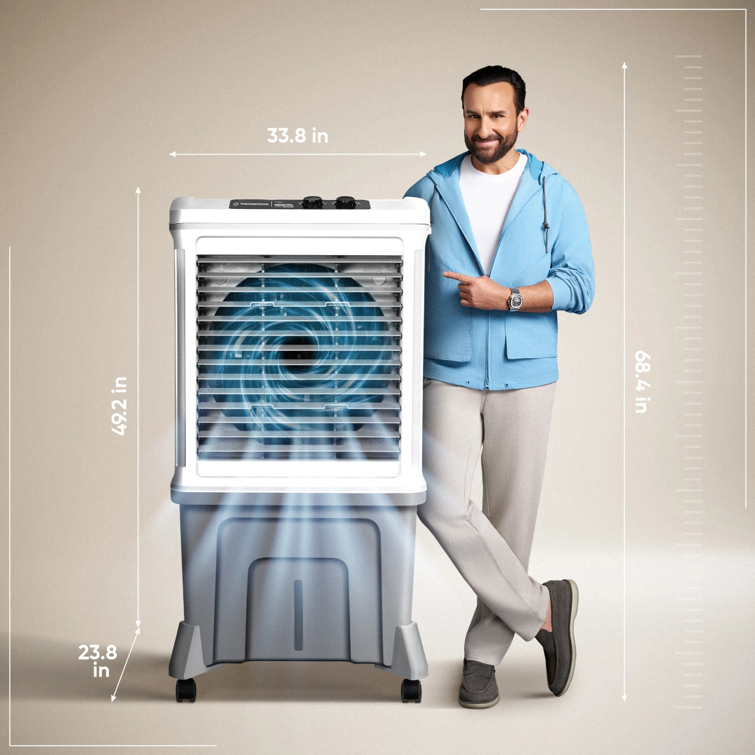 Mahacool Air Cooler (With Wheel) 95 Ltr