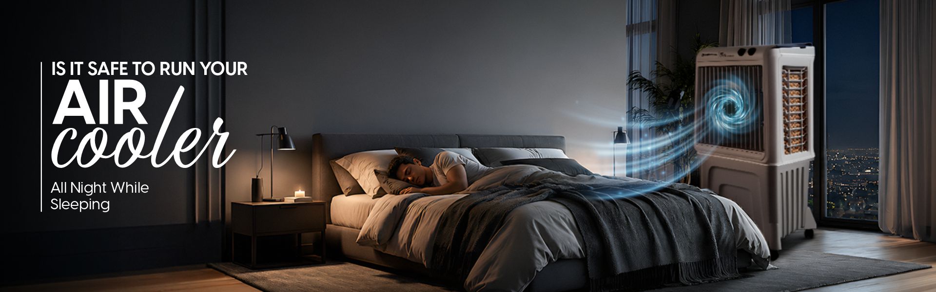 Is It Safe to Run Your Air Cooler All Night While Sleeping