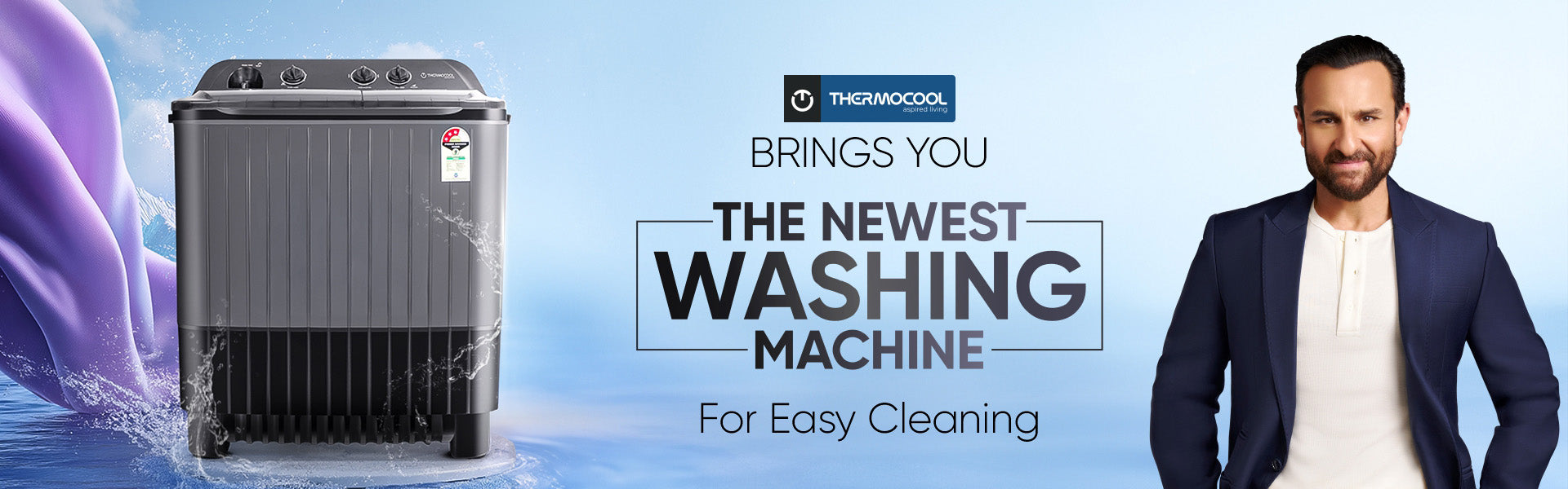 Thermocool Brings You the Newest Washing Machine for Easy Cleaning