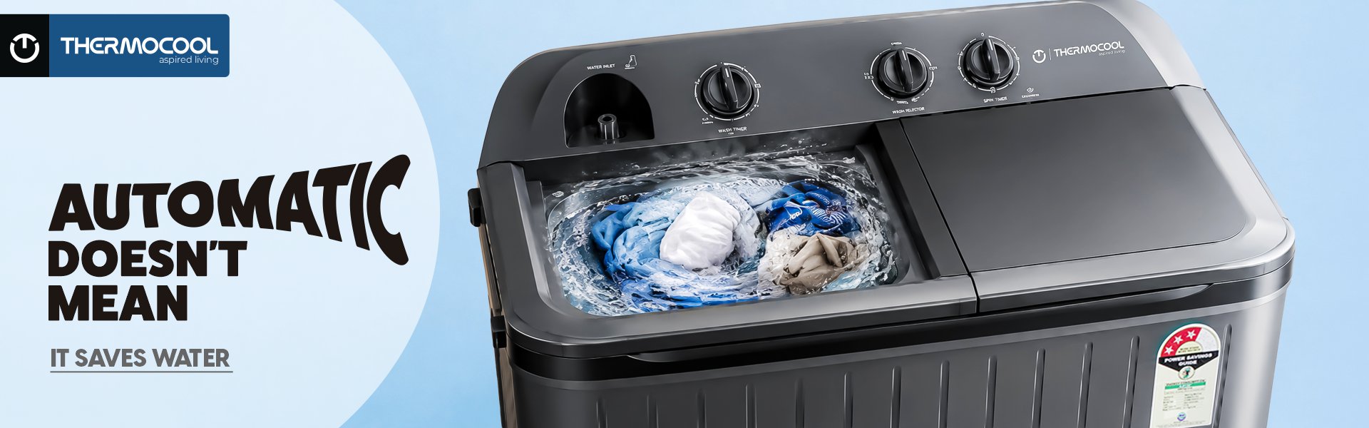 semi automatic washing machine