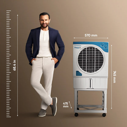 Armani  45 Ltr Air Cooler with Trolley