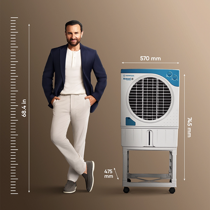 Armani  45 Ltr Air Cooler with Trolley