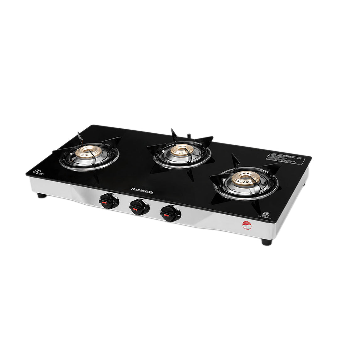 Model Rotary 3 Burner Ss Lpg Cooktop