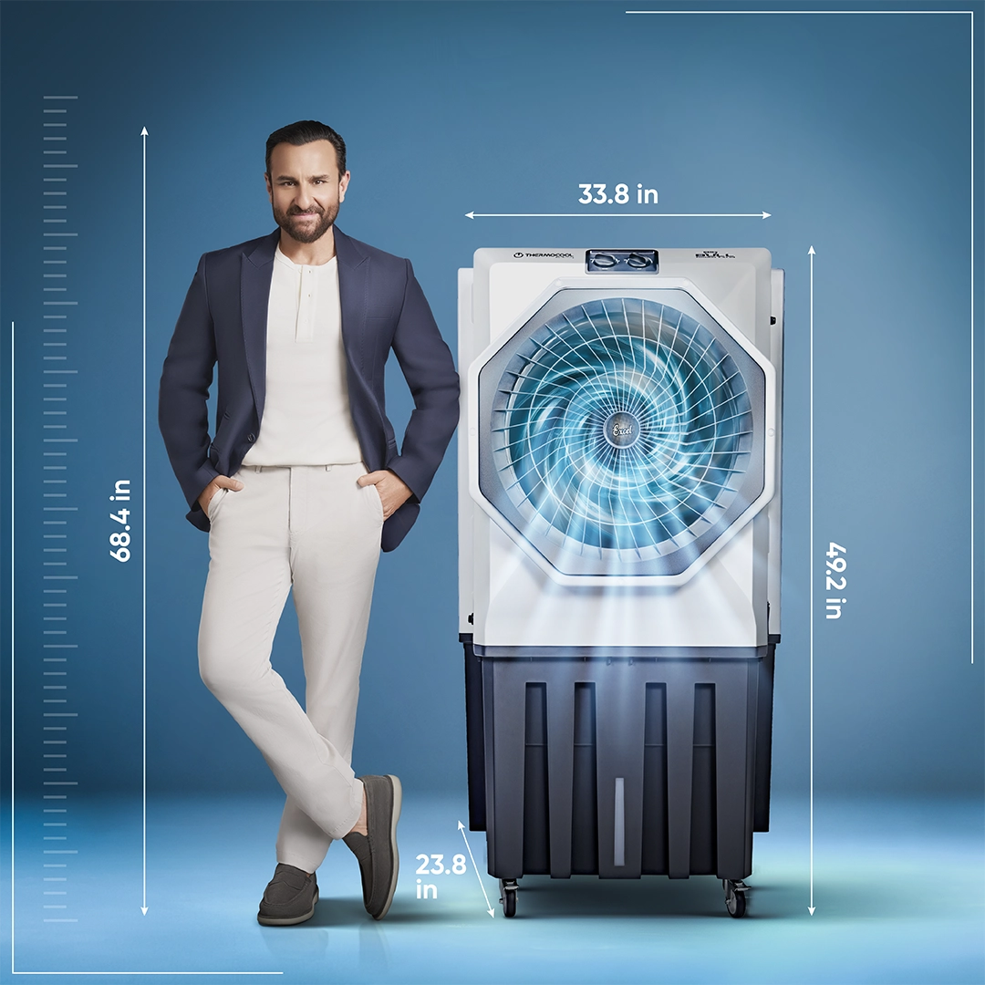 Big Bull Excel Air Cooler | 95 Ltr