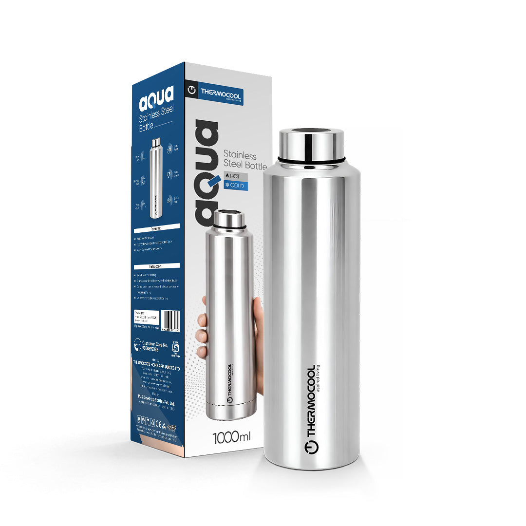 Aqua Stainless Steel Bottle 1000 Ml