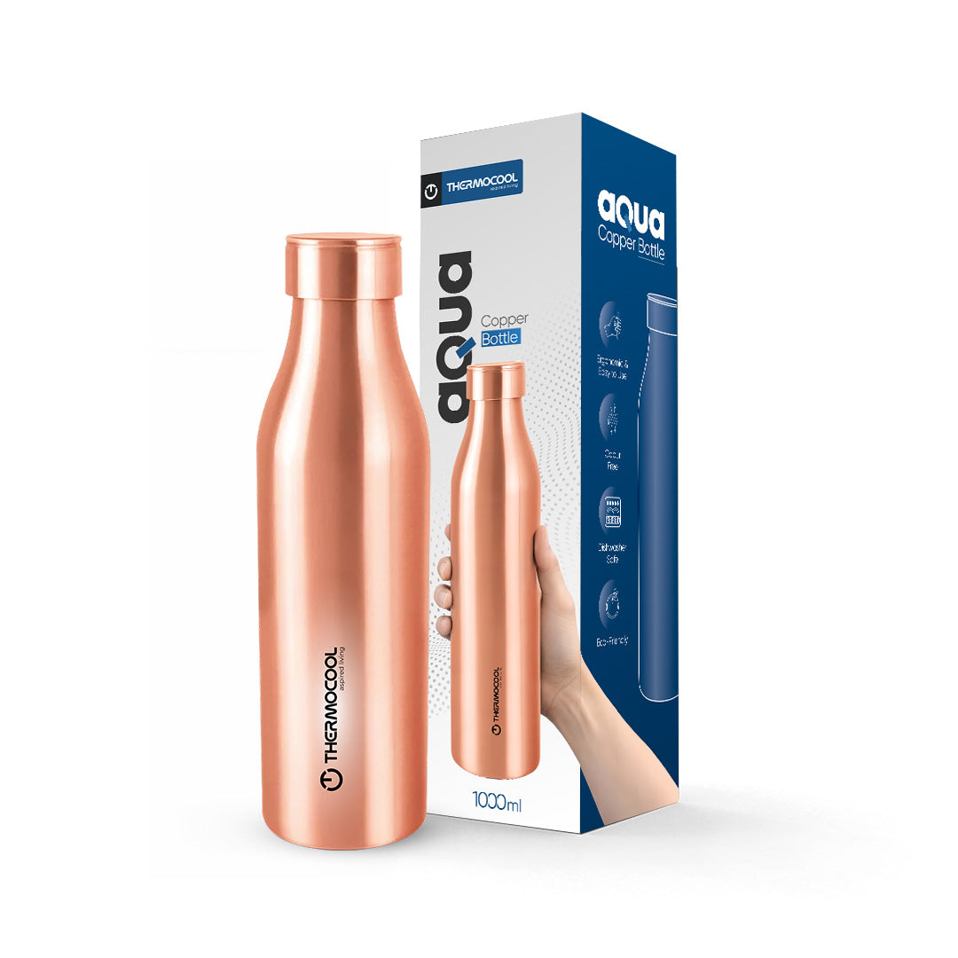 Aqua Copper Bottle 1000 Ml