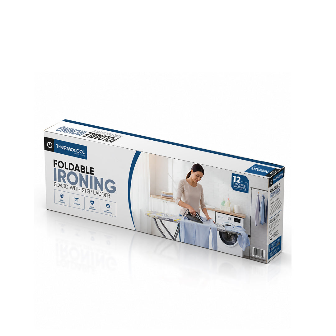 Foldable Ironing Board with Step Ladder