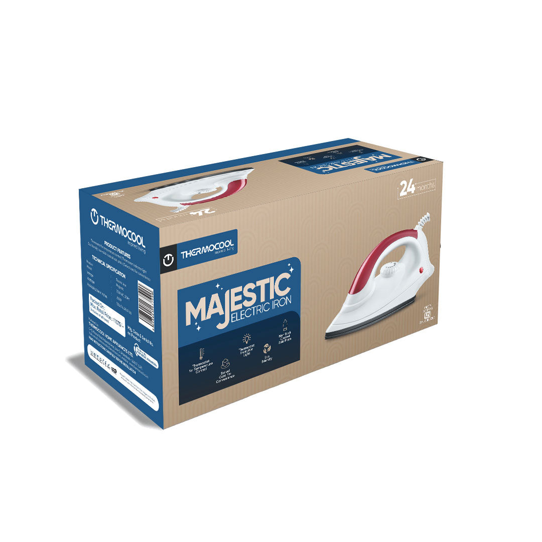 Electric Iron Majestic Light Weight (ISI Mark)
