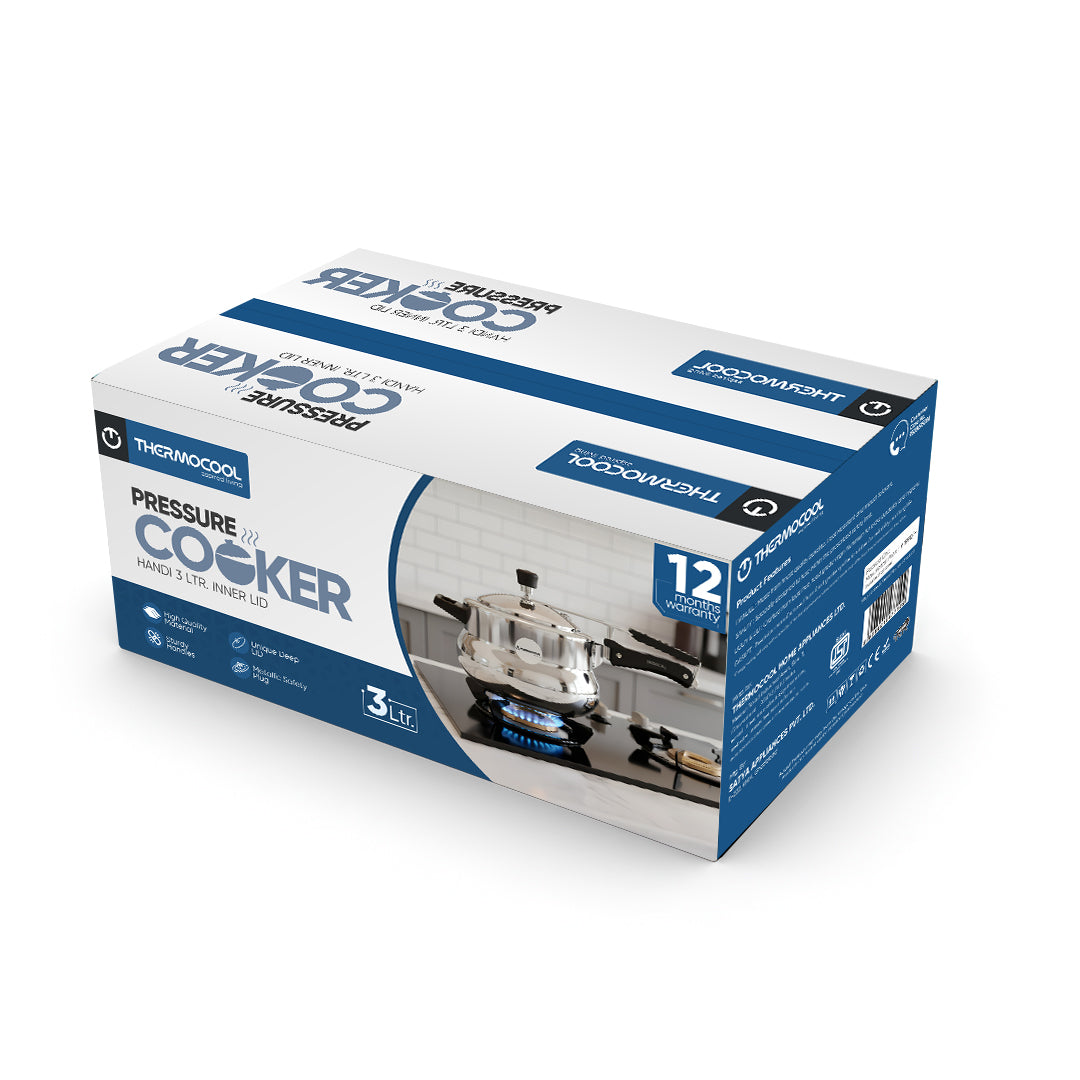 Pressure Cooker Handi 3 Ltr Inner Lid