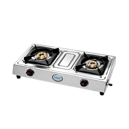 Model Sleek 2 Burner SS LPG Cooktop