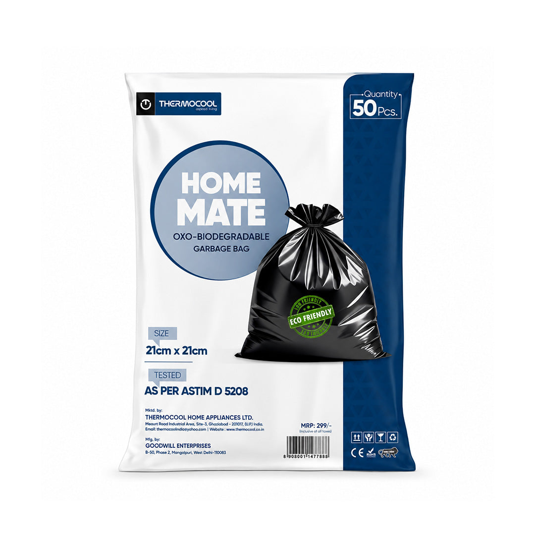 Home Mate oxo Biodegradable Garbage Bag (21 x 21)