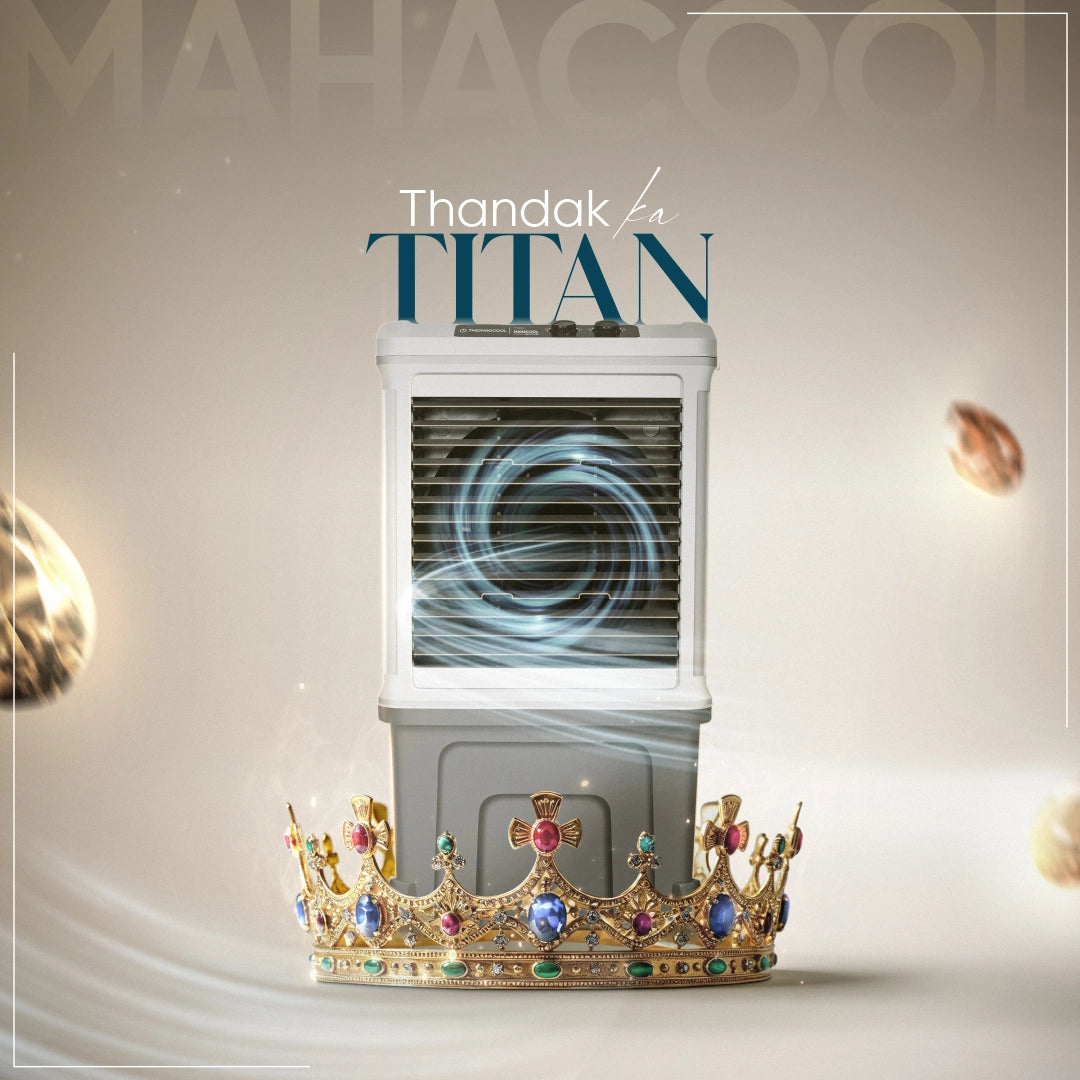 Mahacool Air Cooler (With Wheel) 95 Ltr