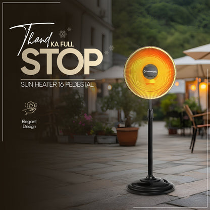 Sun Heater 16" Pedestal