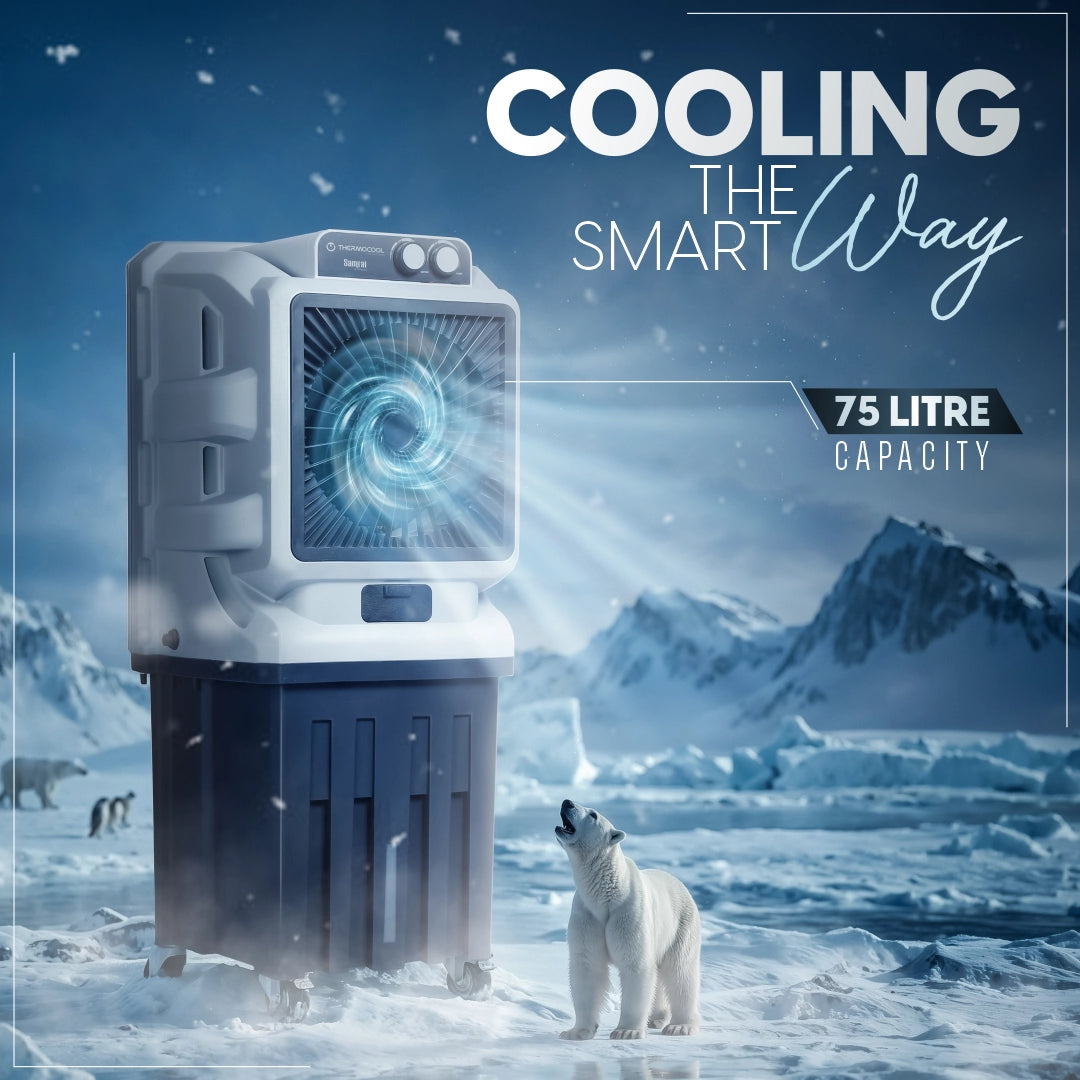 Samrat Cooler with Auto Swing 75 Ltr