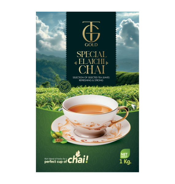 TG Gold Special Elaichi Chai (1 Kg)