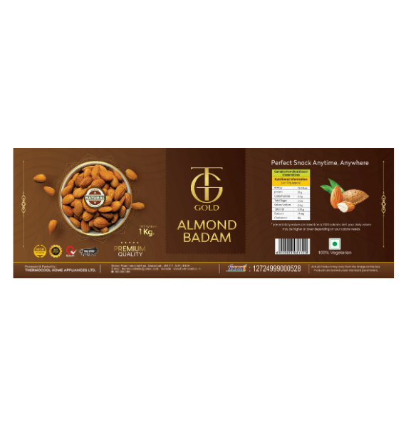 TG Gold Almond/Badam (1 Kg)